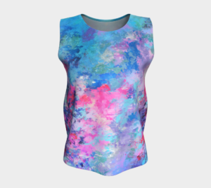 Colorful Tank Top by JRO ART