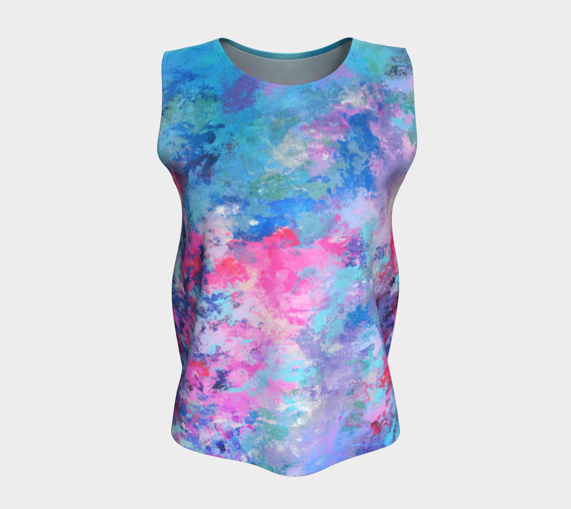 Colorful Tank Top by JRO ART