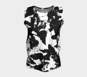 Black and White Tank Top