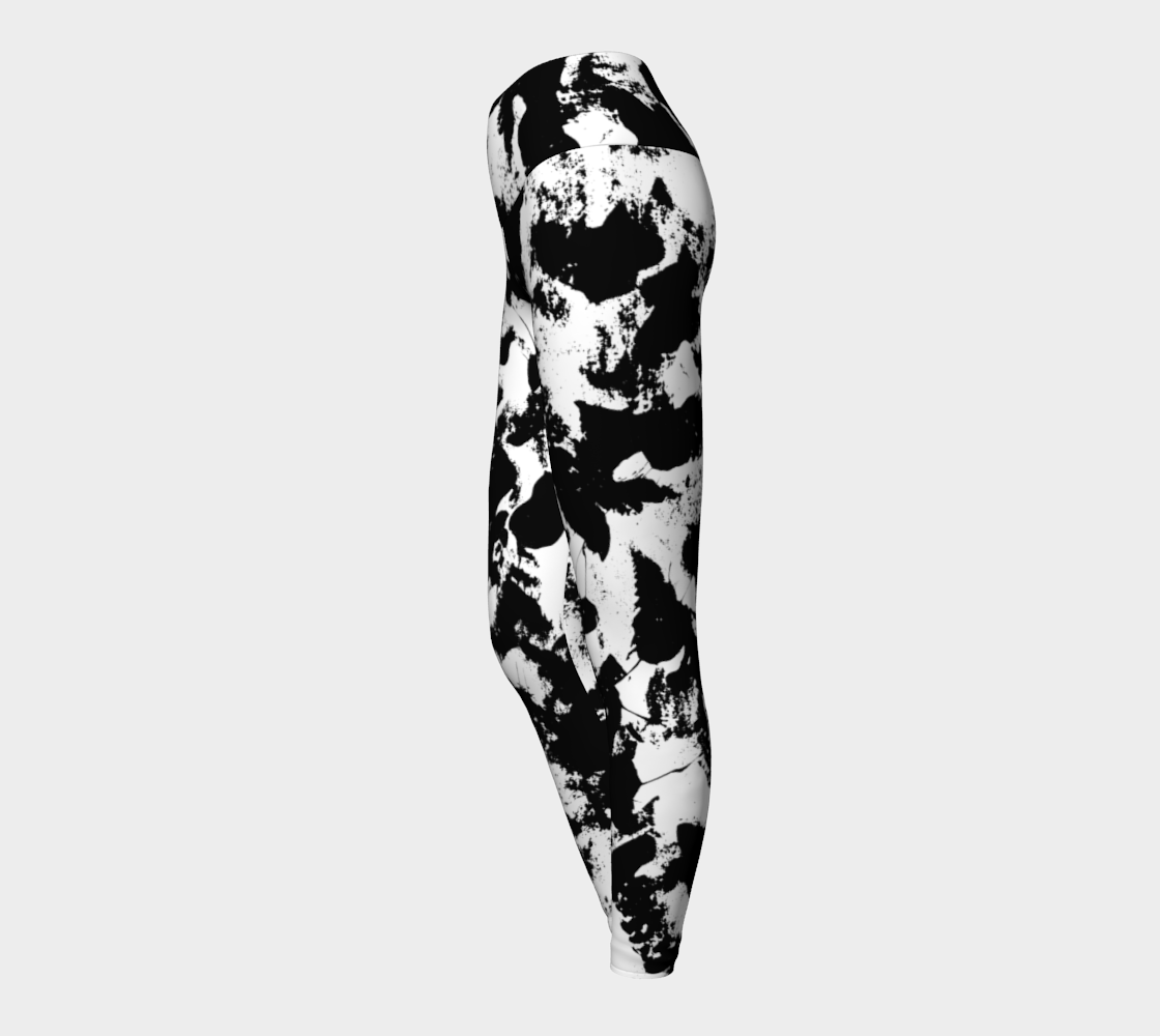 Black & White Camo Capris  Black and white camo, White camo, Funky leggings