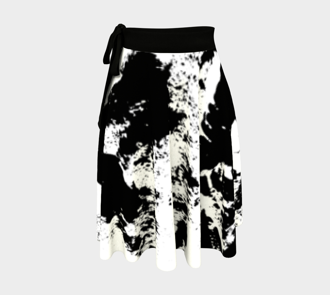 Wrap Skirt, The Black & White Collection