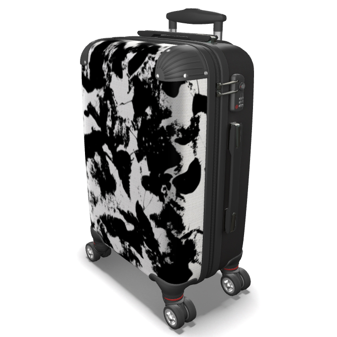 The Black & White, JRO ART Travel Suitcase – Jennifer Rae Ochs