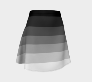 Flare Skirt, The Color Swatch Collection, JRO Wearable Art