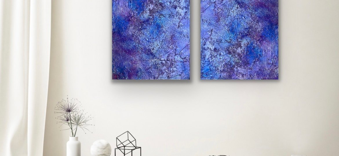 Very Peri original art by jennifer rae ochs