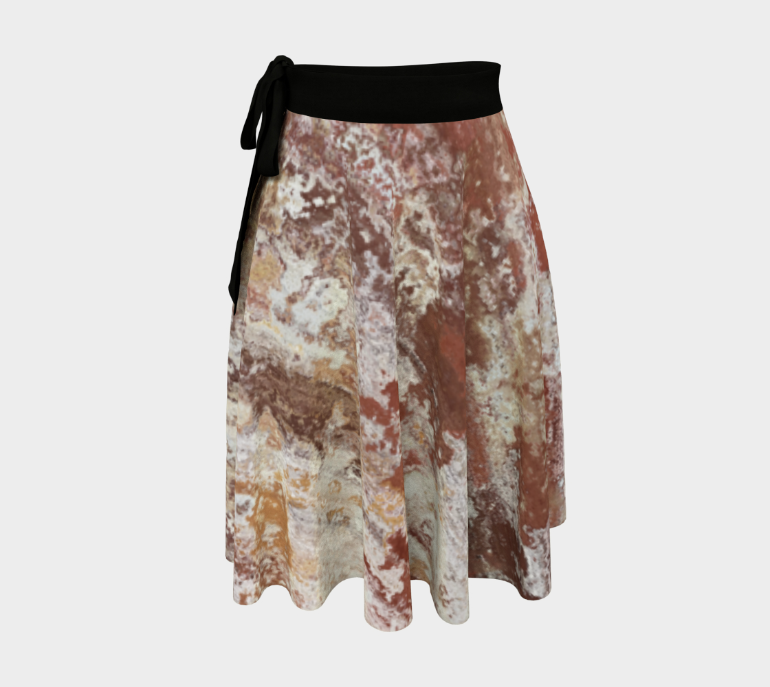 Wrap Skirt, The Copper Ombre