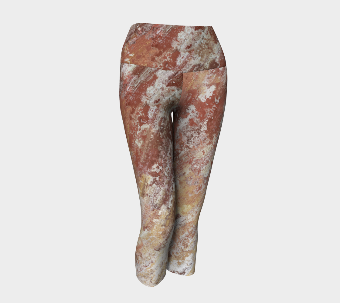 Yoga Capris, The Copper Ombre