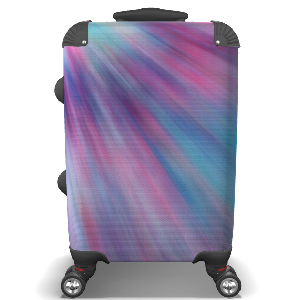 Ascendant The Flow Travel Suitcase by Artist Jennifer Rae Ochs