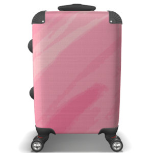 The Awareness Travel Suitcase by Artist Jennifer Rae Ochs