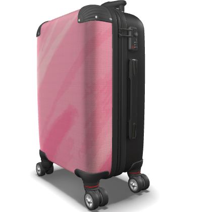 The Awareness Travel Suitcase by Artist Jennifer Rae Ochs