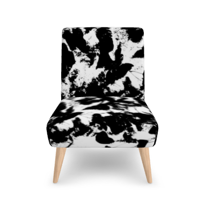 The Occasional Chair, Black and White Collection, by Artist Jennifer Rae Ochs
