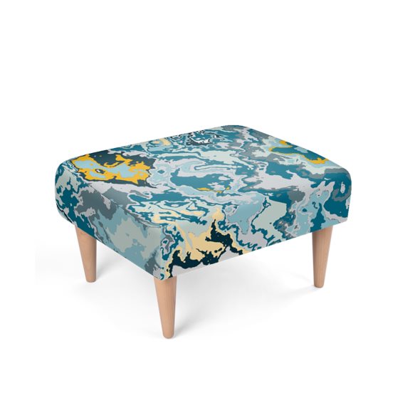 Evolve Collection by Jennifer Rae Ochs Footstool Home Decor