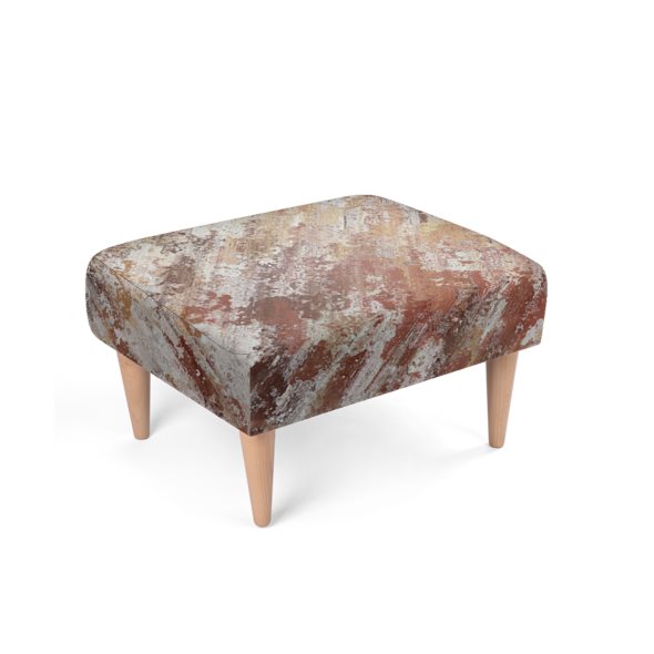 Footstool by JRO ART The Copper Collection