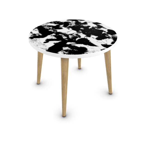 Coffee Table, The Black & White Collection by JRO ART