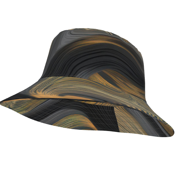 The Jet Set Collection "Paris" Bucket Hat by Artist Jennifer Rae Ochs