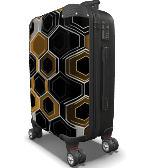 The Jet Set Collection JRO ART Travel Suitcase