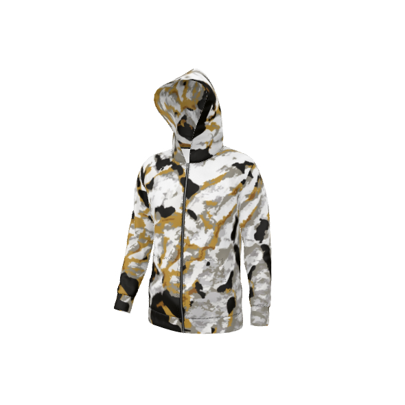 Hoodie, The Jet Set Collection, Wearable Art by JRO ART