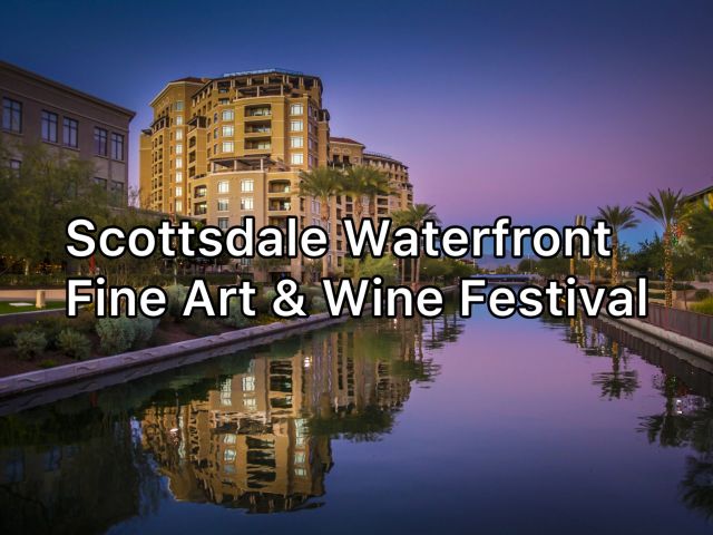 Scottsdale Waterfront Fine Art & Wine Festival, Jennifer Rae Ochs, Featured Artist, Produced by Thunderbird Artists
